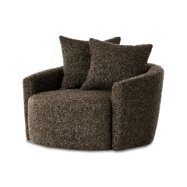 Product Image 1 for Chloe Ivan Granite Swivel Chair from Four Hands