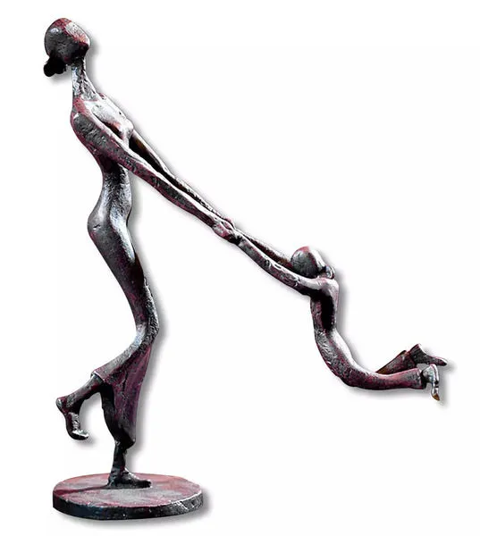 Product Image 1 for Uttermost At Play Mother & Child Sculpture from Uttermost