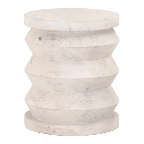 Product Image 1 for Pier Whitewash Reclaimed Pine Accent Table from Essentials for Living