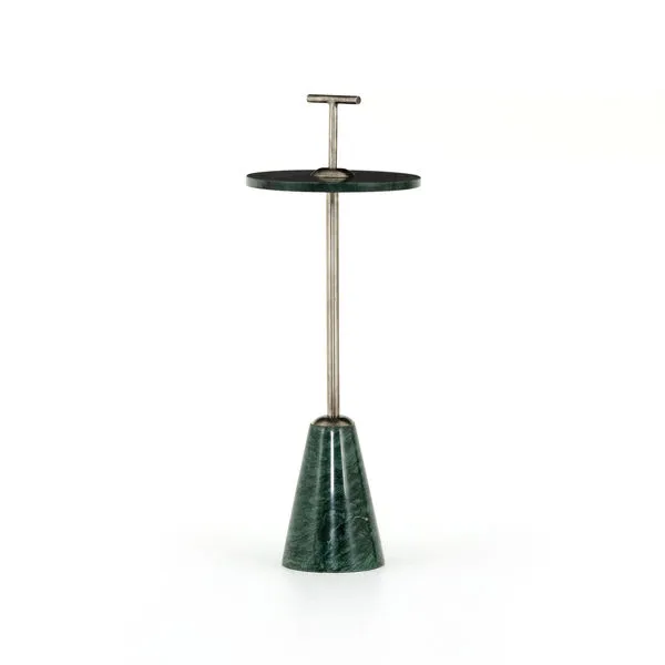 Product Image 2 for Willa Accent Table Green Marble from Four Hands