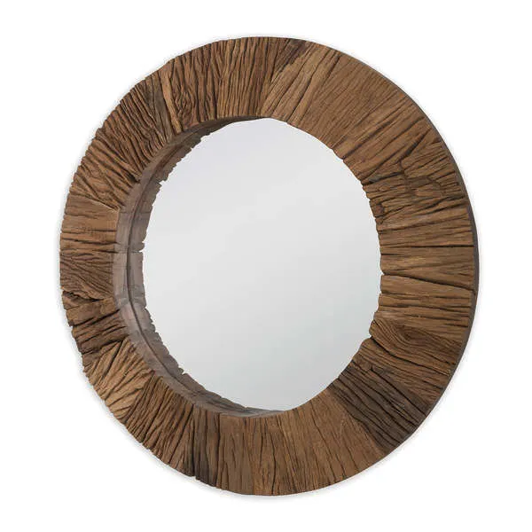 Product Image 1 for Convex Reclaimed Wood Mirror from Regina Andrew Design
