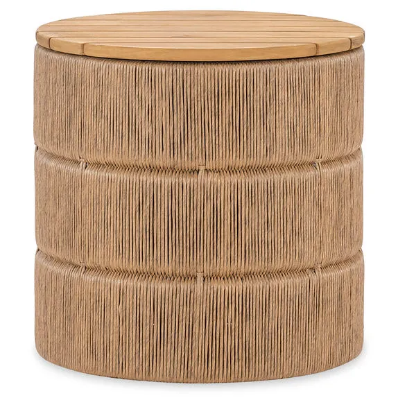 Product Image 1 for Avalon Wicker Storage End Table from Hooker Furniture