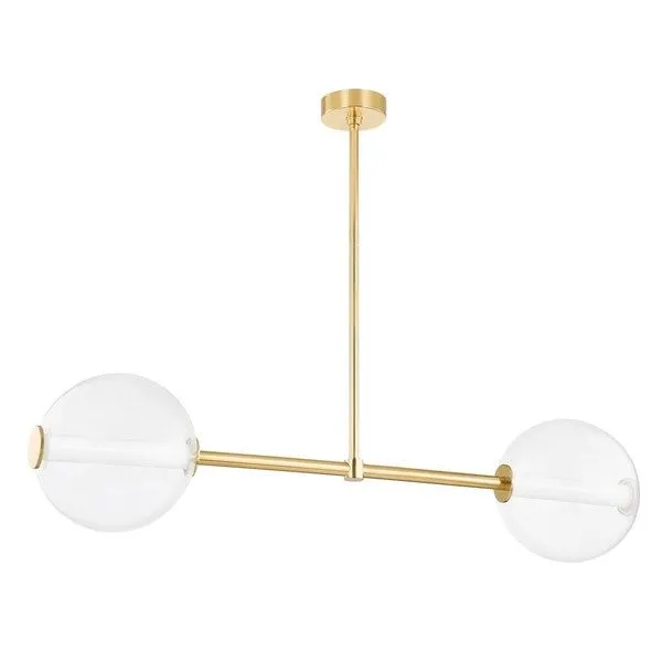 Product Image 1 for Richford 2-Light Aged Brass Island from Hudson Valley