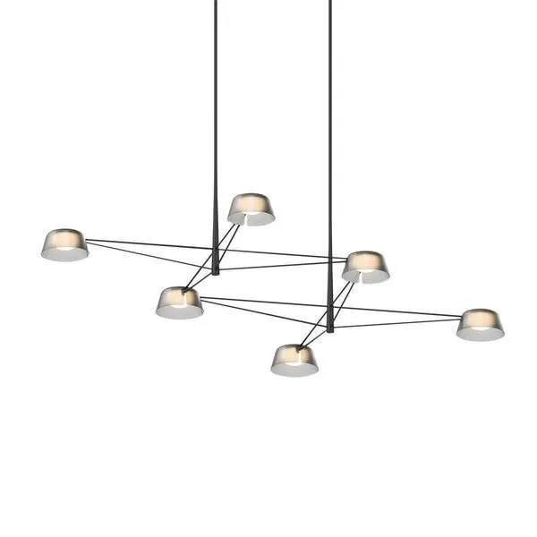 Product Image 1 for Ray Chandelier - K Configuration from Sonneman