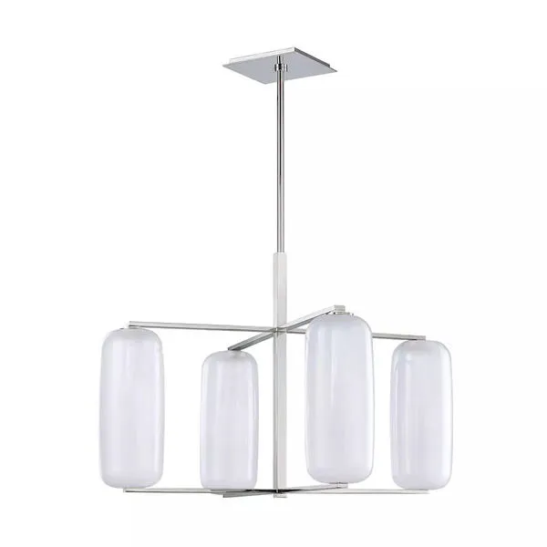 Product Image 1 for Pebble 4 Light Chandelier from Hudson Valley