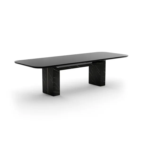 Product Image 1 for Overlap Rectangular Dining Table from Caracole