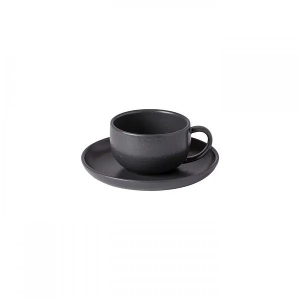 Product Image 1 for Pacifica Tea Cup And Saucer, Set of 6 - Seed Grey from Casafina