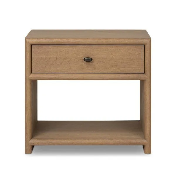Product Image 1 for Analisa Sandy Oak Nightstand from Four Hands