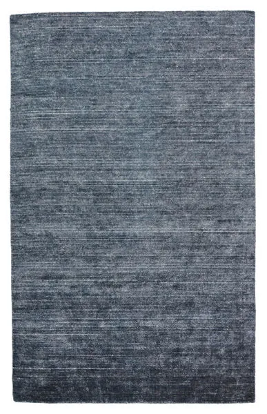 Product Image 2 for Ardis Handmade Solid Dark Blue/ White Rug from Jaipur 
