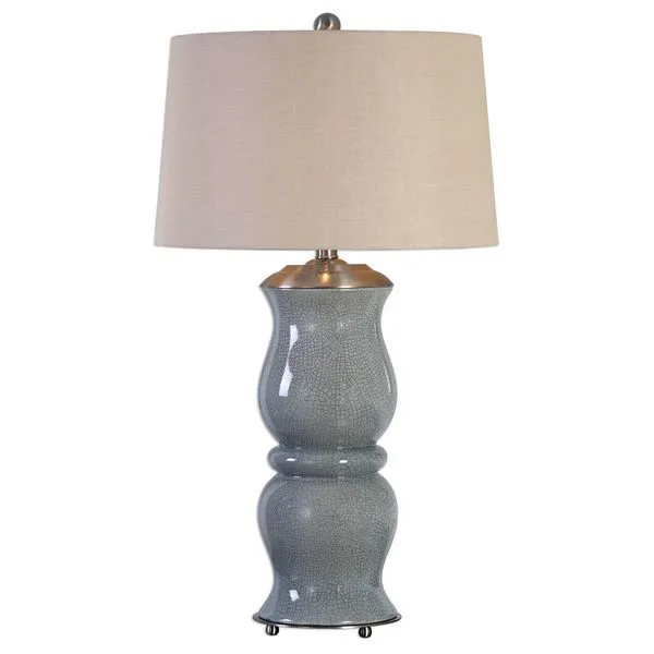 Product Image 1 for Uttermost Cannobino Pale Blue Table Lamp from Uttermost