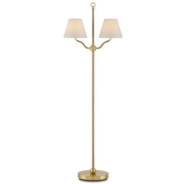 Product Image 1 for Sirocco Jute Rope Floor Lamp from Currey & Company