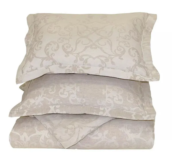 Product Image 1 for Natural Lido Jacquard Duvet from Classic Home Furnishings