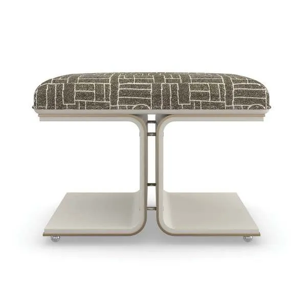 Product Image 1 for Balance Beam Small Ottoman from Caracole