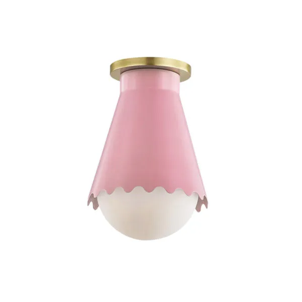 Product Image 1 for Lauryn 1 Light Flush Mount from Mitzi