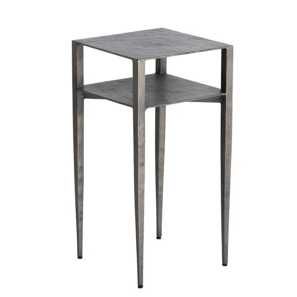 Product Image 1 for Nightingale Antique Nickel Side Table from Gabby
