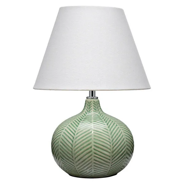 Product Image 1 for Fern Leaf Green Table Lamp from Jamie Young