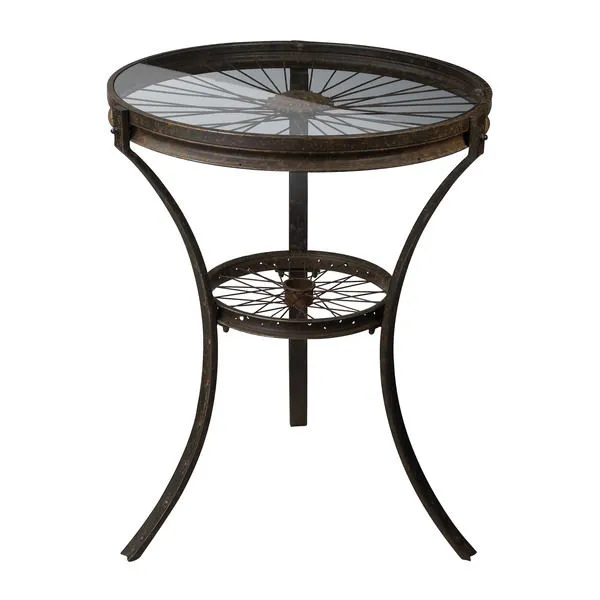 Product Image 1 for Railroad Industrial Style Side Table from Elk Home