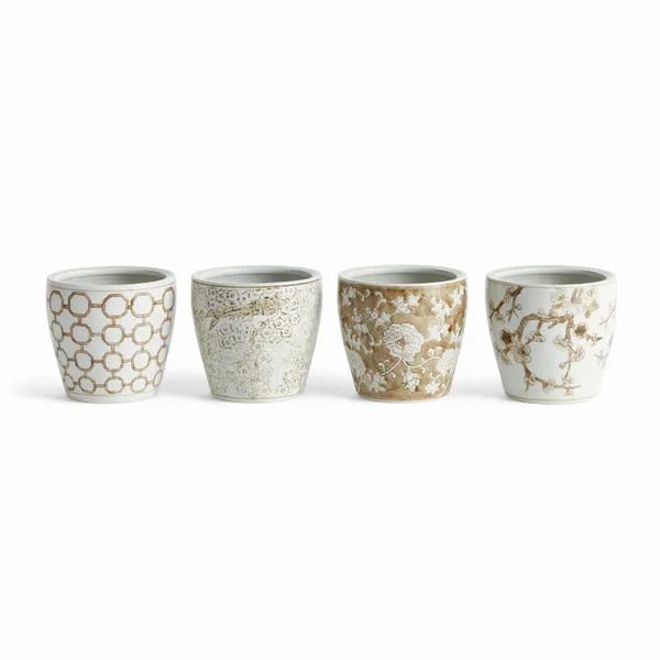Product Image 1 for Province Pots, Set Of 4 from Napa Home And Garden