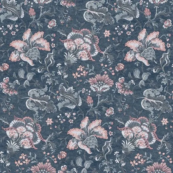Product Image 1 for Laura Ashley Portia Dark Seaspray Wallpaper from Graham & Brown