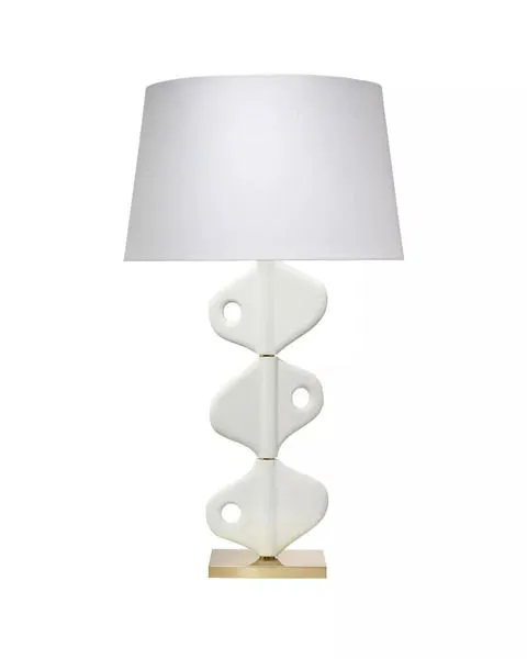 Product Image 3 for Vertebrae White Plaster Table Lamp from Jamie Young