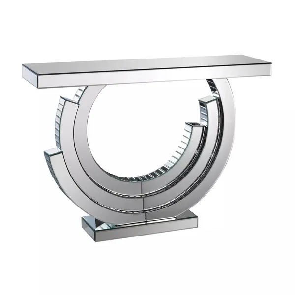 Product Image 1 for Layered Crescent Mirrored Console from Elk Home