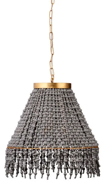 Product Image 2 for Angelou Beaded Cone Chandelier from Jamie Young