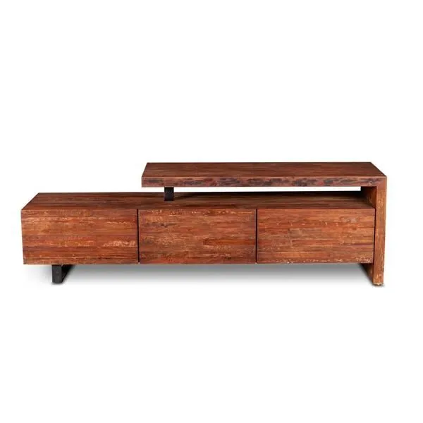 Product Image 1 for Durango Aged Teak Low Console from World Interiors