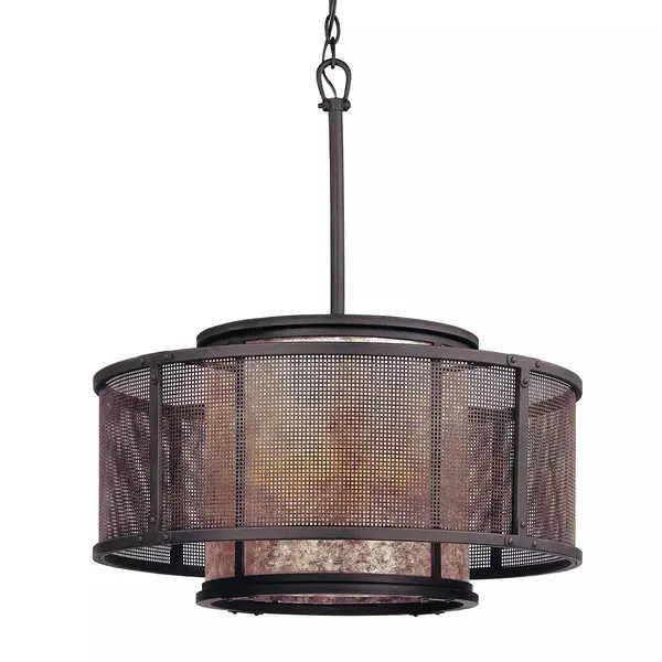 Product Image 1 for Copper Mountain 6 Light Pendant from Troy Lighting