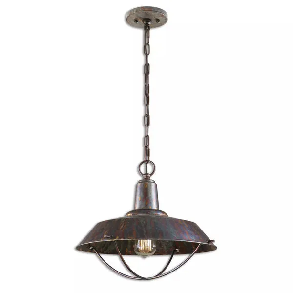Product Image 2 for Uttermost Arcada 1 Light Bronze Pendant from Uttermost