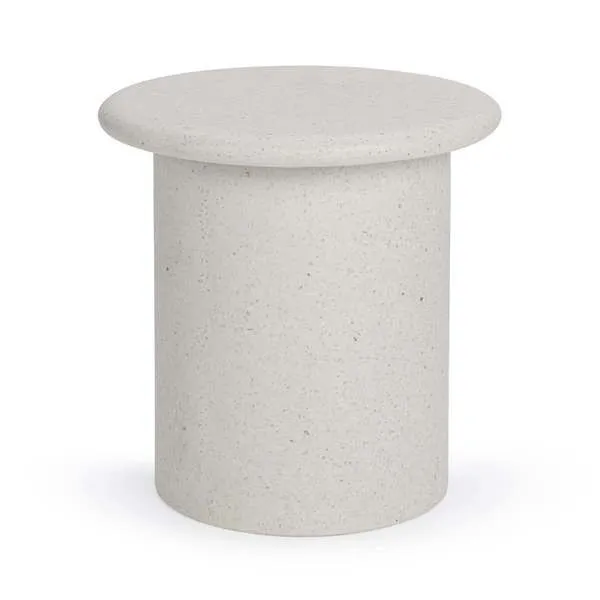 Product Image 1 for Nysa Outdoor Concrete End Table from Classic Home