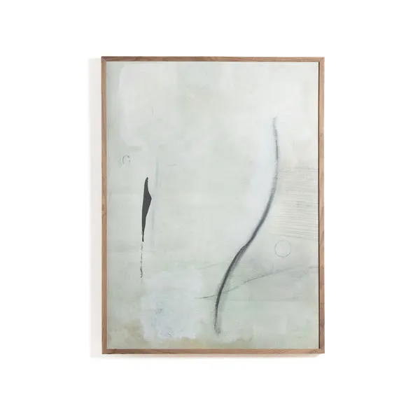 Product Image 1 for Minimal Tonal Coastal-Inspired Framed Abstract Painting by Dan Hobday from Four Hands