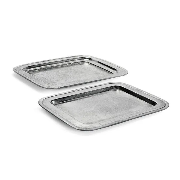Product Image 1 for Hamilton Rectangular Trays, Set Of 2 from Napa Home And Garden