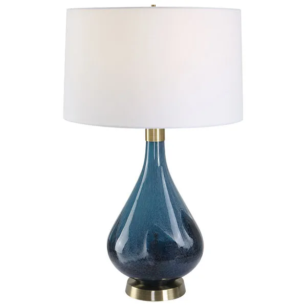 Product Image 4 for Riviera Art Glass Table Lamp from Uttermost