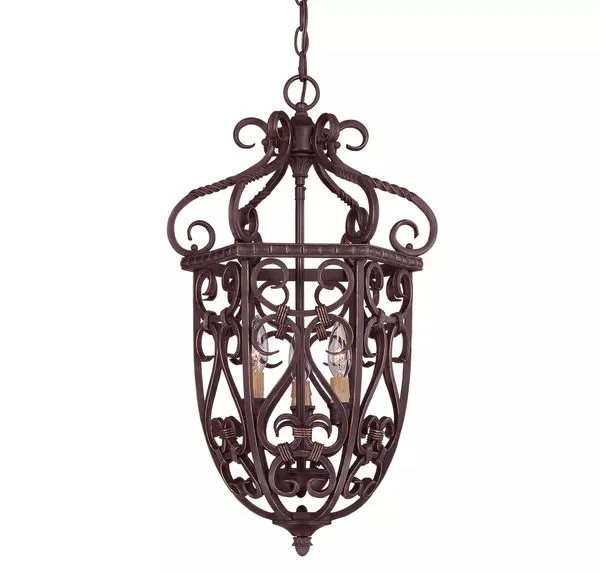 Product Image 1 for Bellingham 14" 3 Light Cage Foyer from Savoy House