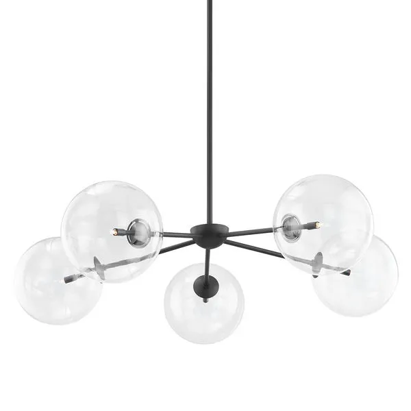 Product Image 1 for Madrid 5 Light Chandelier from Troy Lighting