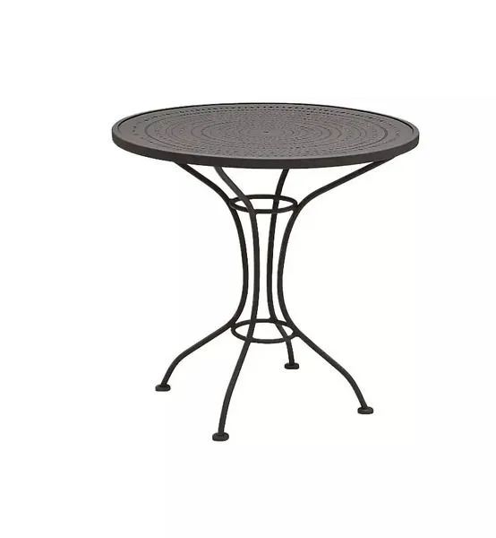 Product Image 1 for 30 Wrought Iron Pattern Metal Top Bar Table from Woodard