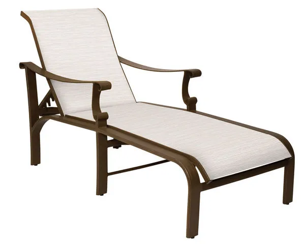Product Image 1 for Bungalow Sling Adjustable Chaise Lounge from Woodard