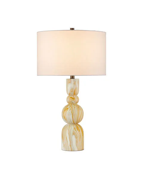 Product Image 1 for Chawton Yellow Table Lamp from Currey & Company