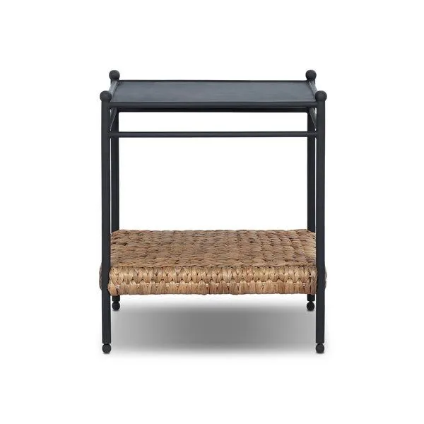 Product Image 1 for Evanne Charcoal Iron End Table from Four Hands
