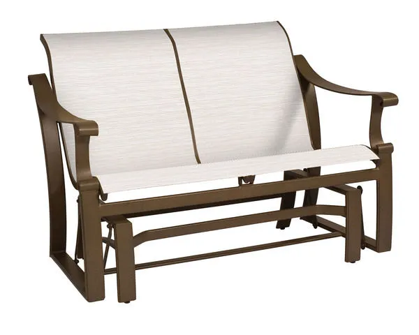 Product Image 1 for Bungalow Sling Glider Love Seat from Woodard