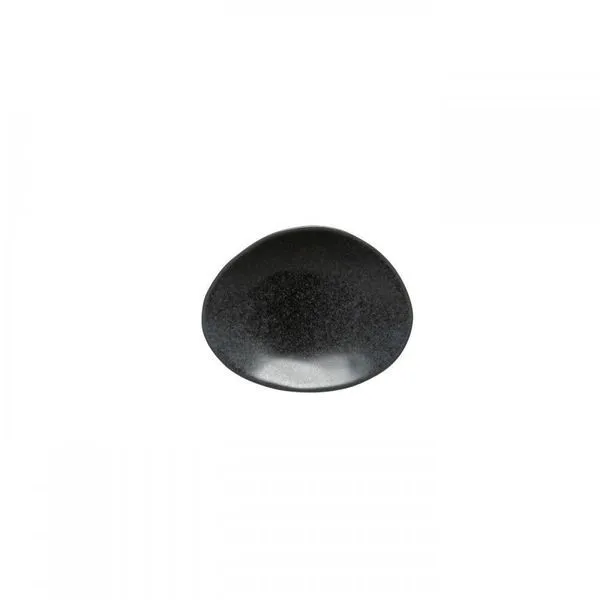 Product Image 1 for Livia Ceramic Stoneware Oval Plate, Set of 6 - Matte Black from Costa Nova