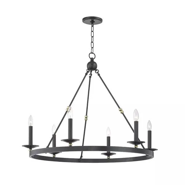 Product Image 1 for Allendale 6 Light Chandelier from Hudson Valley