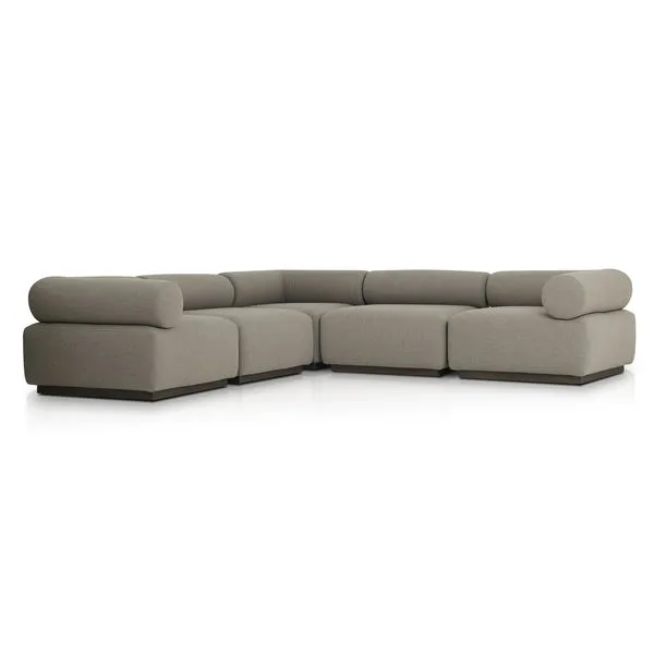 Product Image 1 for Lenox Outdoor 5 Piece Sectional from Four Hands