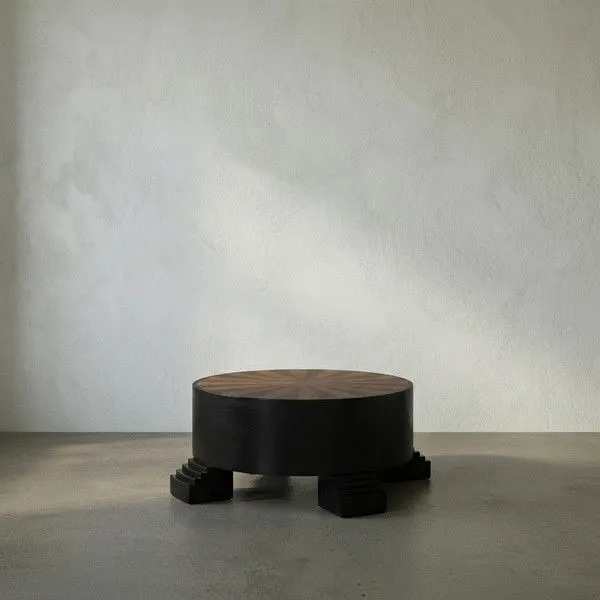 Product Image 1 for Tambour Veneer Top Coffee Table from Noir