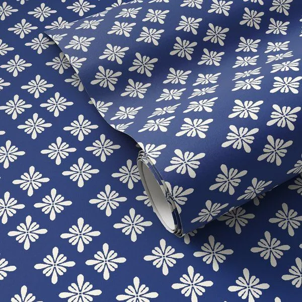Product Image 1 for Conspectus Navy I Wallpaper by Getty Images from Four Hands