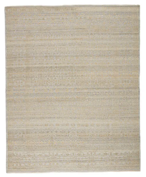 Product Image 3 for Arinna Hand-Knotted Tribal Beige/ Gray Rug from Jaipur
