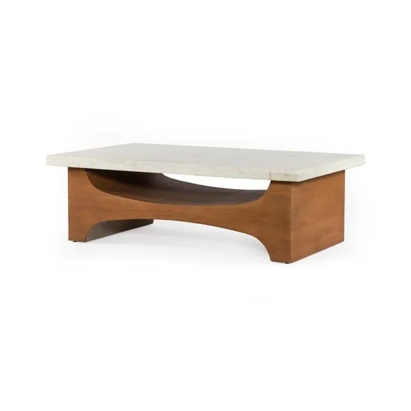 Product Image 1 for Keyton Solid Acacia Coffee Table from Four Hands