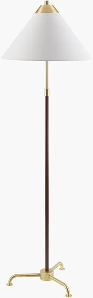 Product Image 1 for Izumi Brown Accent Floor Lamp from Livabliss
