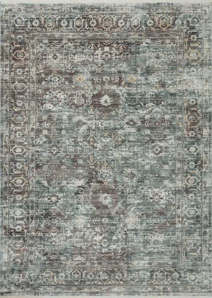 Product Image 2 for Bonney Slate / Teal Rug from Loloi
