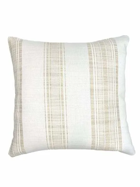 Product Image 1 for Beach Club Stripe Light Beige Outdoor Pillow from Anaya Home